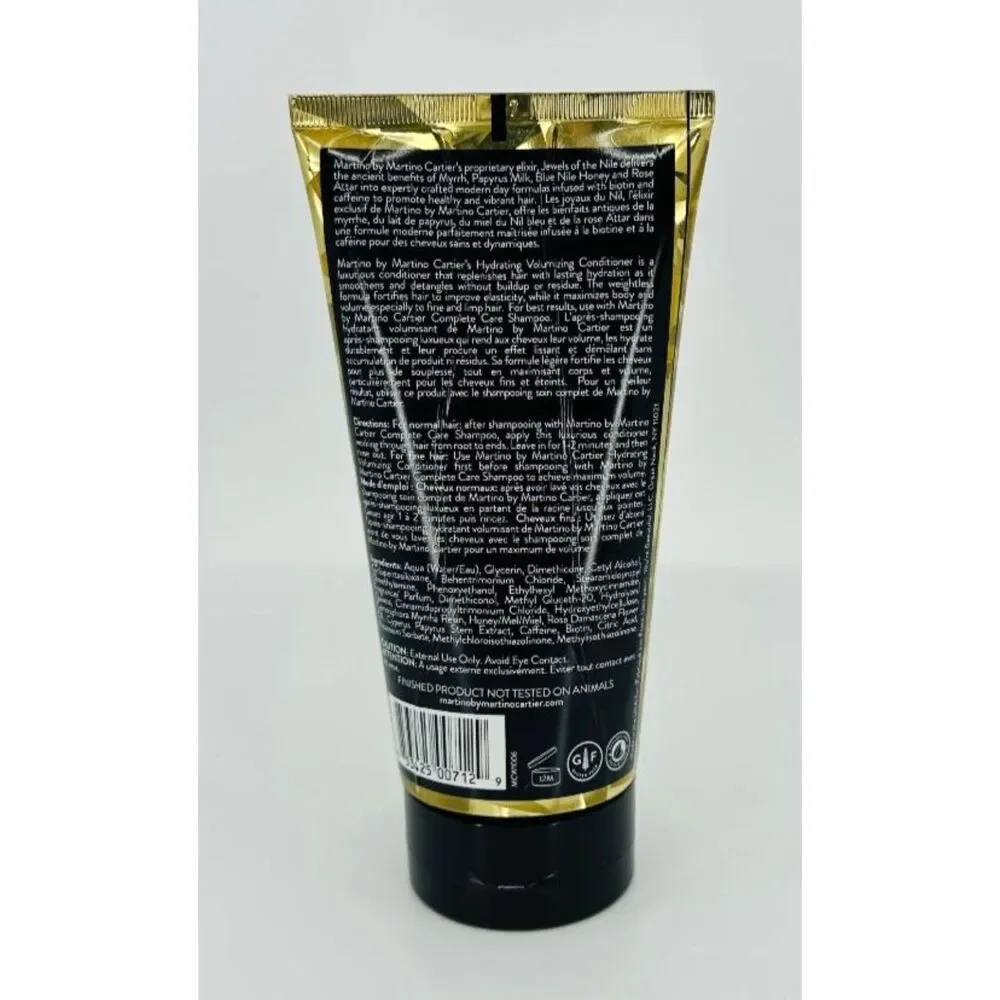 Martino by Martino Cartier Hydrating Volumizing Conditioner 8.45 fl oz *SEALED